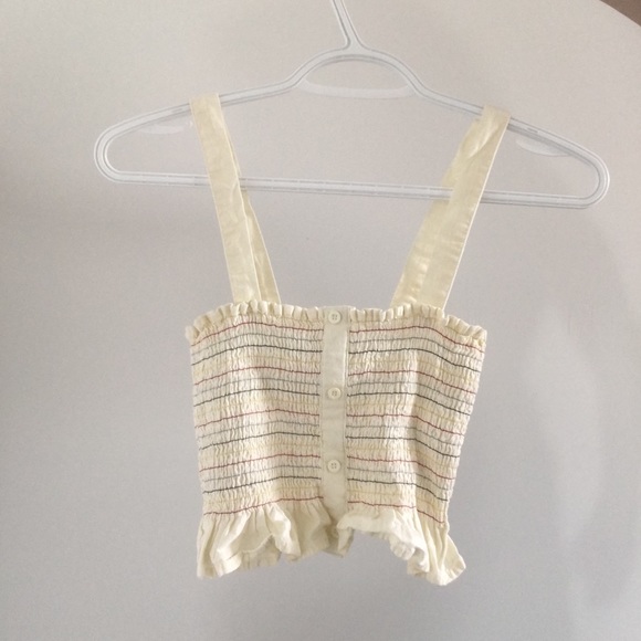 Urban outfitters rainbow stripes crop top - Picture 2 of 6